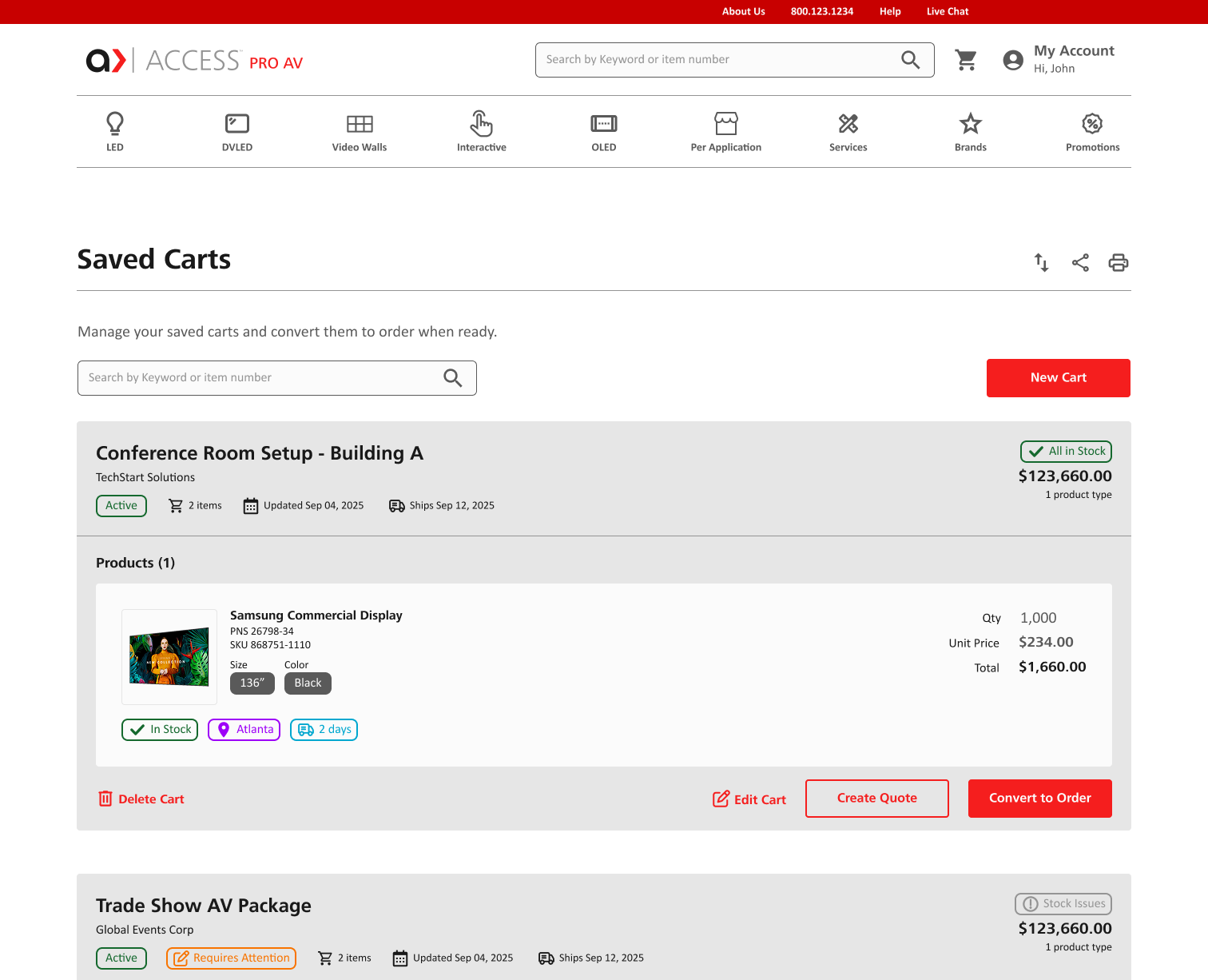Saved Carts copy